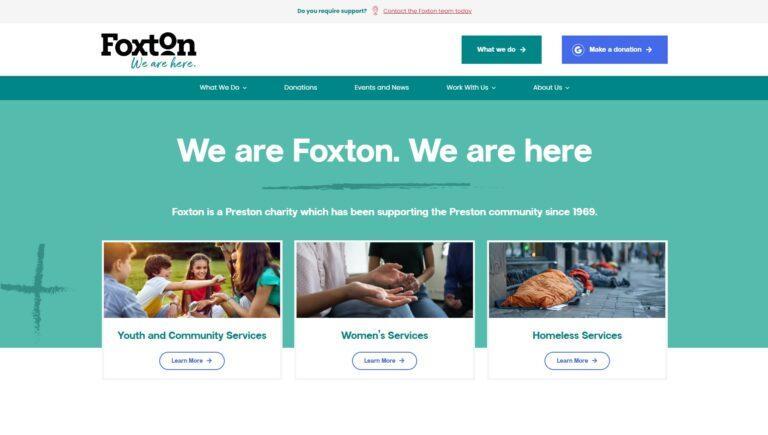 The Foxton Centre | TeeGee Digital